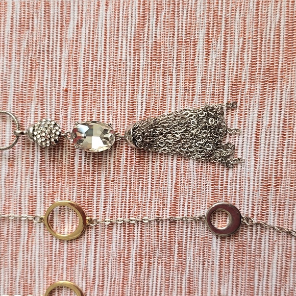 MONET KIM ROGERS & COLOR BRANDS OF WOMEN'S FASHION JEWELRY BUNDLE OF 5 NECKLACES - Picture 5 of 11